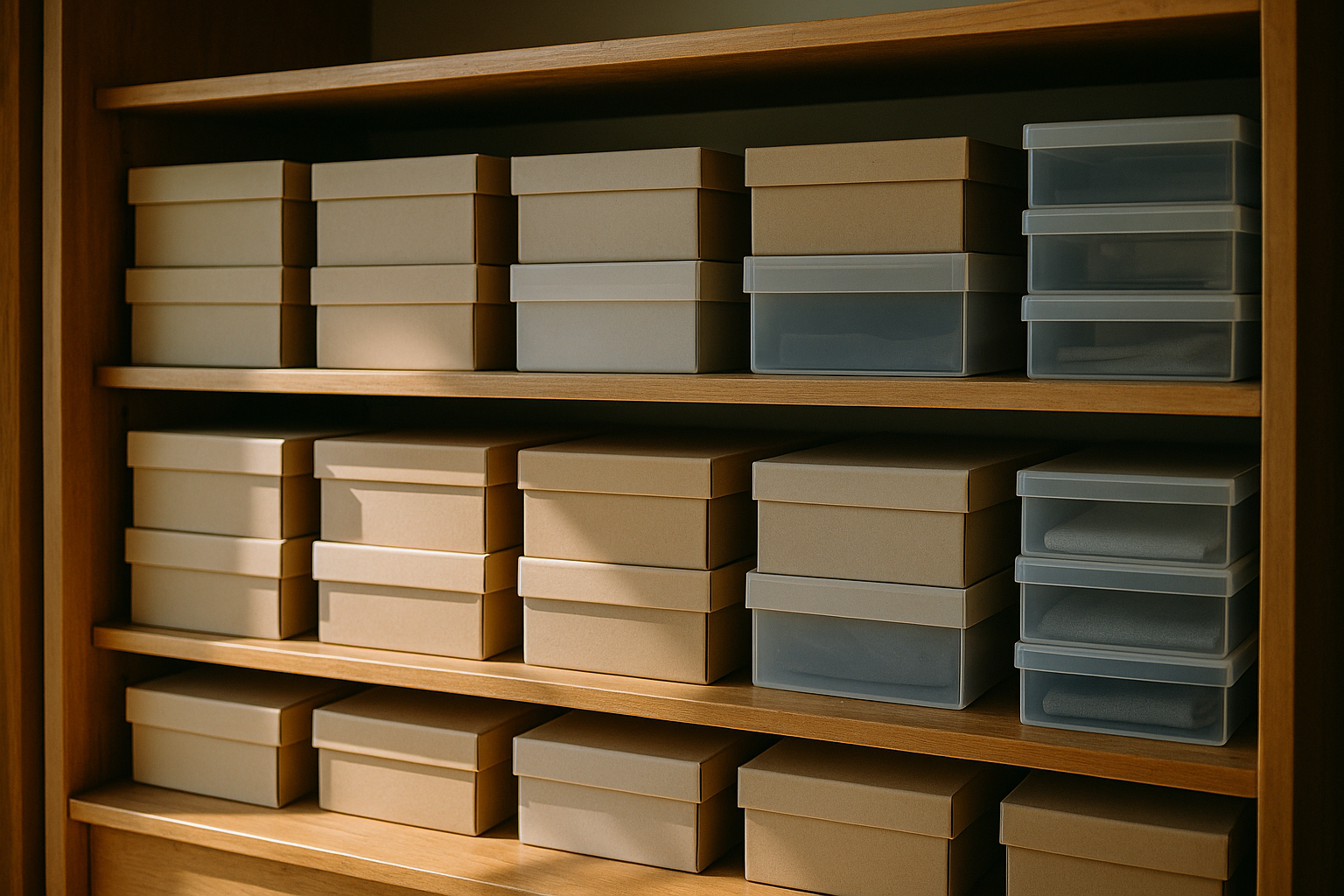 Transform Your Closet with Shoeboxes: Practical Ways to Declutter and Organize